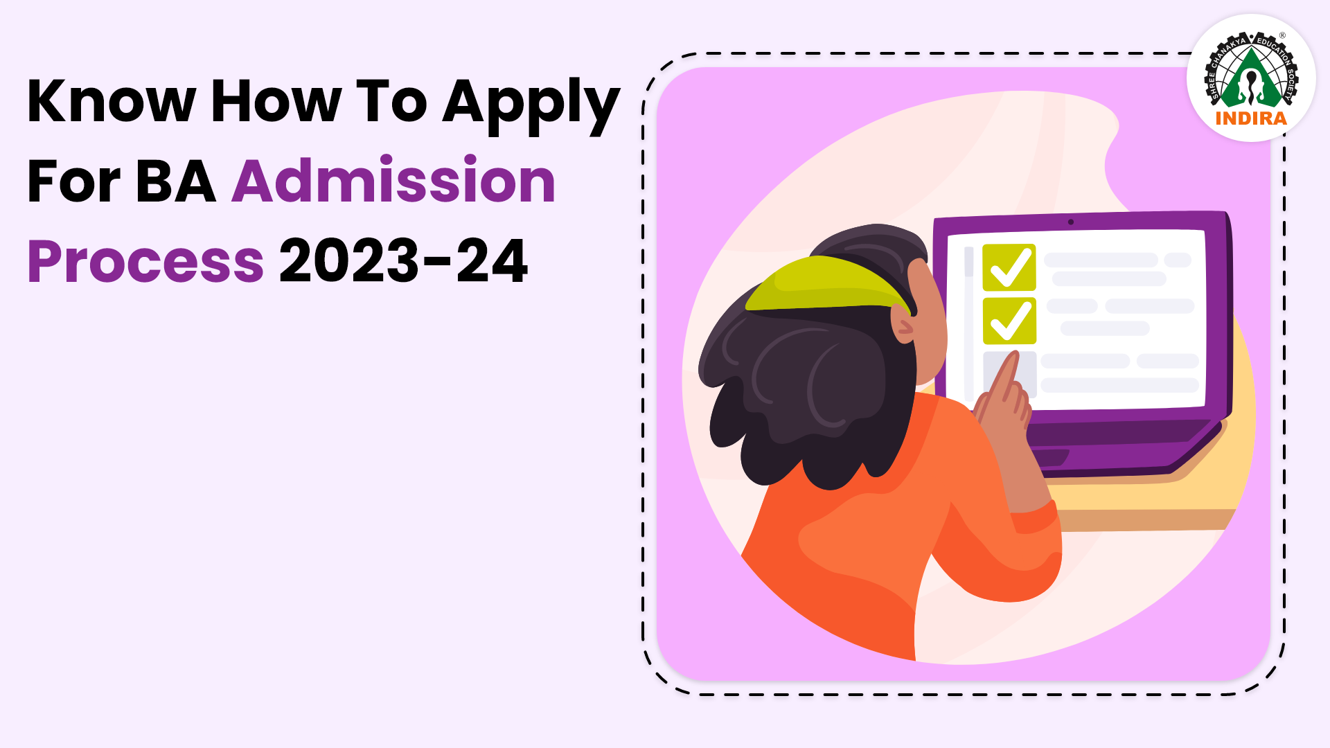 Know How To Apply For BA Admission Process 2023-24